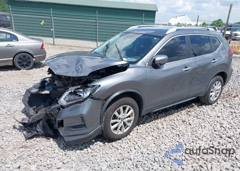 2019 Nissan Rogue Sv z USA, uszkodzony, nr VIN KNMAT2MV1KP502023